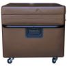 Malle Roulante pour Trotteurs Marron Malle Roulante pour Trotteurs Marron