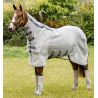 Couverture anti-mouches Horseware Rambo Protector - Argent / bleu
