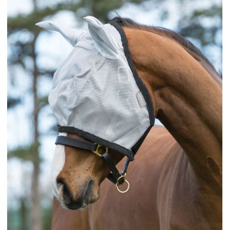 Masque anti-mouches Horseware Amigo Argent / gris foncé