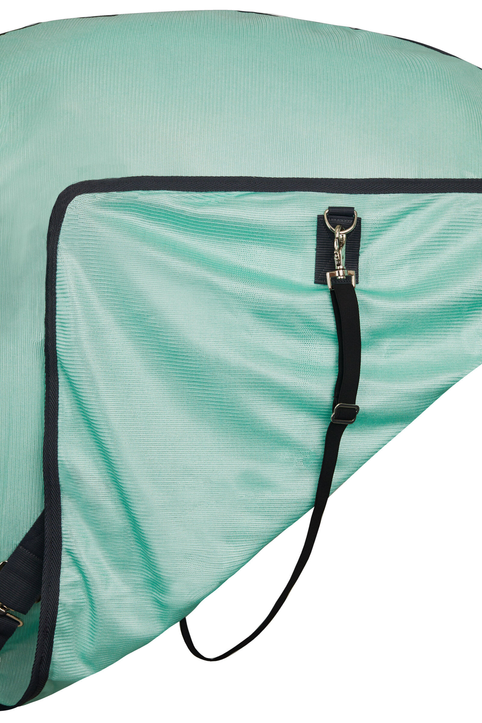 Couverture anti-mouches Horze Paso Fino avec couvre-cou et protection UV Gris titane