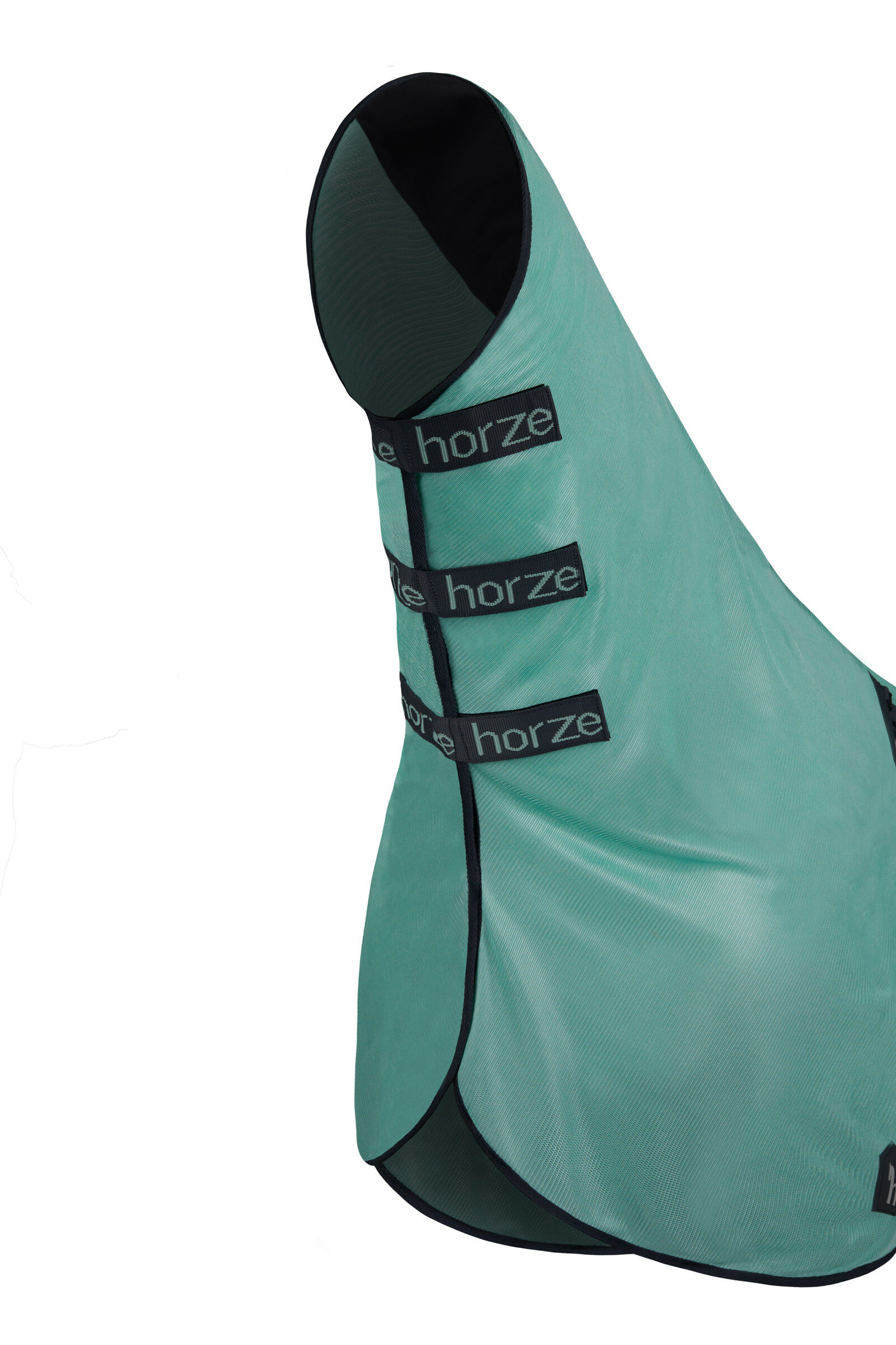 Couverture anti-mouches pour monter à cheval Horze Paso Fino avec couvre-cou amovible et protection UV Gris titane Couverture anti-mouches pour monter à cheval Horze Paso Fino avec couvre-cou amovible et protection UV Gris titane