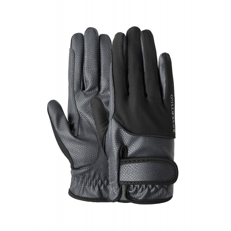 AK AKRS-6344 Gants d'équitation avec grip synthétique Unisexe Marron/doré Taille 2XS