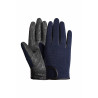 Gants d'équitation d'hiver Horze Ava enfant - Marine foncé