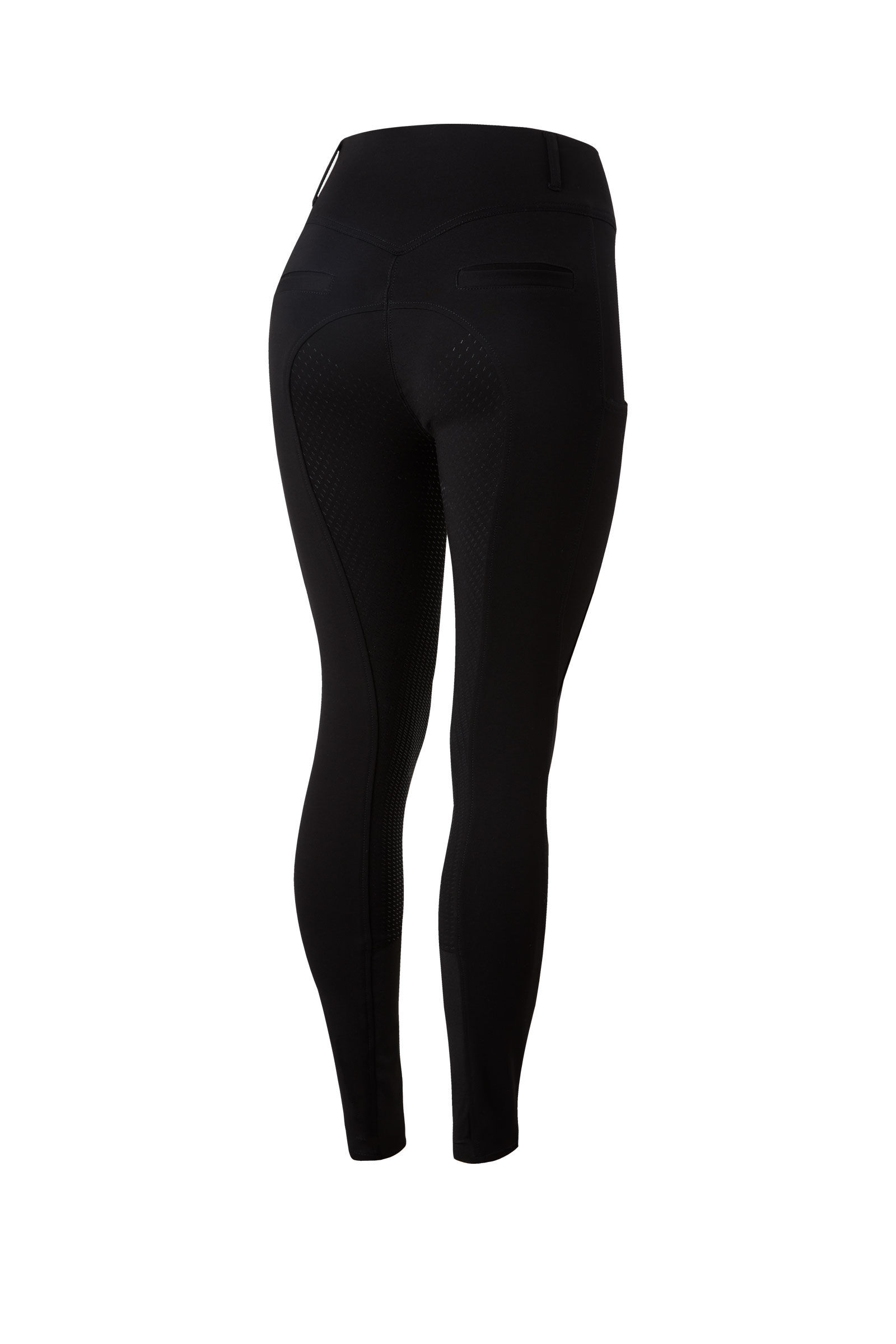 Pantalon d'équitation fond intégral grip toutes saisons Horze Mira Noir