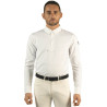Polo homme Bankso manches longues Flags & Cup - Blanc