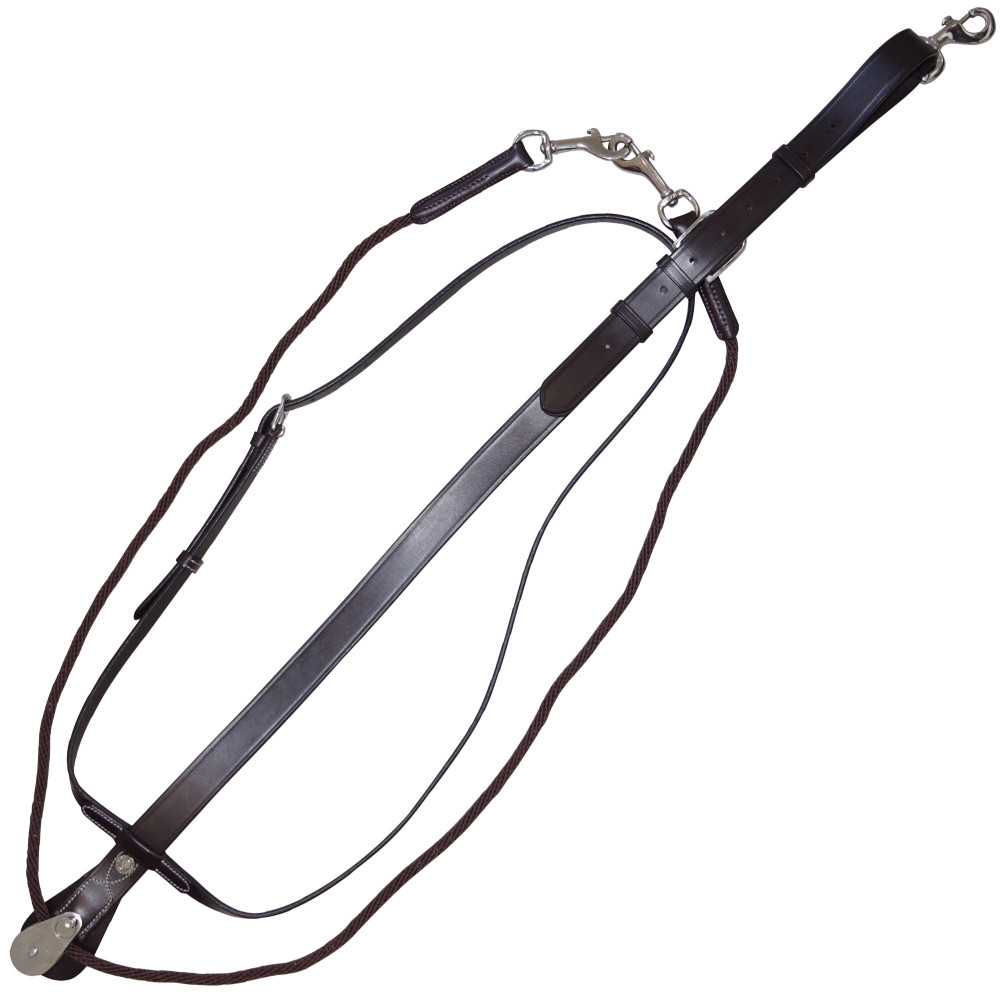Martingale De Course En Nylon Weaver - Marron, Neuve Sous Emballage
