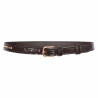 Ceinture Sparkle Imperial Riding Olania - Marron rosé métal