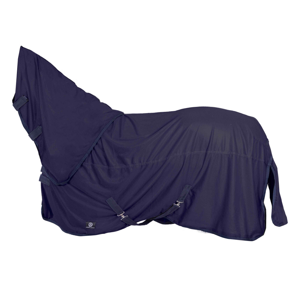Couverture Anti-mouches QHP Avec Protection Cou Et Capuchon - Modèle Big Neck