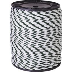 Ruban pour clôture électrique 20mm Poly Tape Mix 6 blanc 500m - Haute  Conductivité 