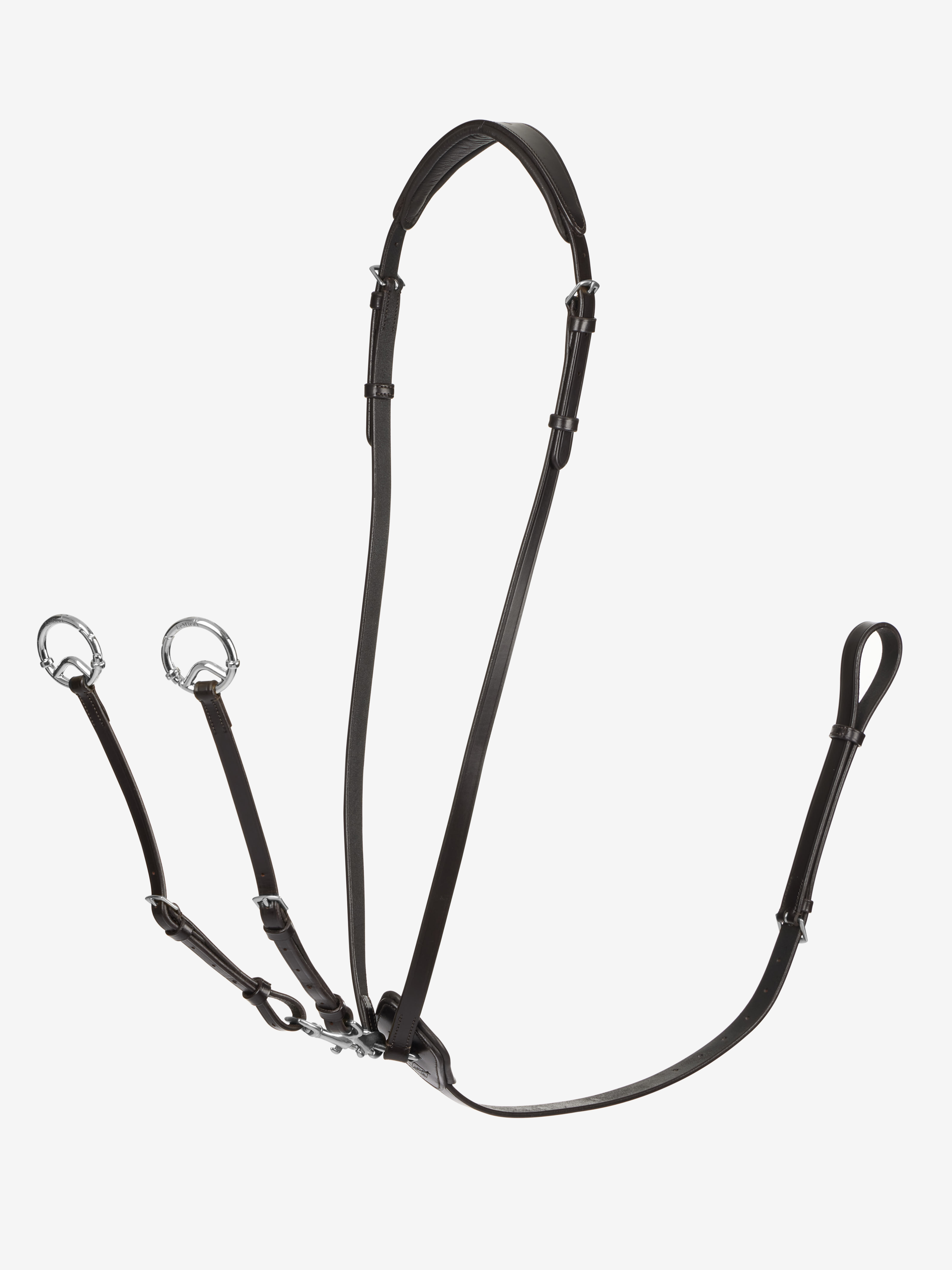 Martingale à anneaux Kudos LeMieux Marron / argent