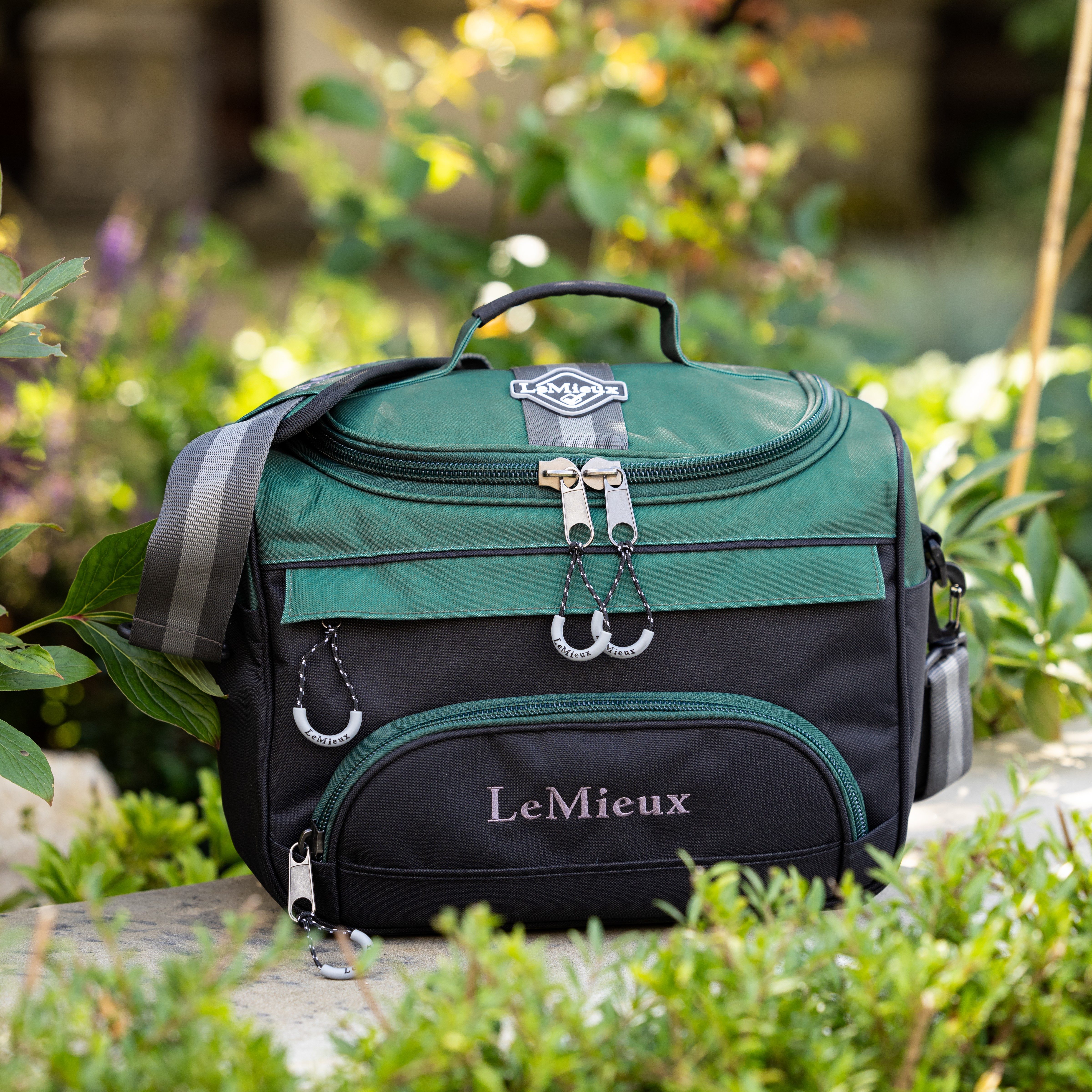 Sac de pansage LeMieux ProKit Lite Grooming Vert épicéa