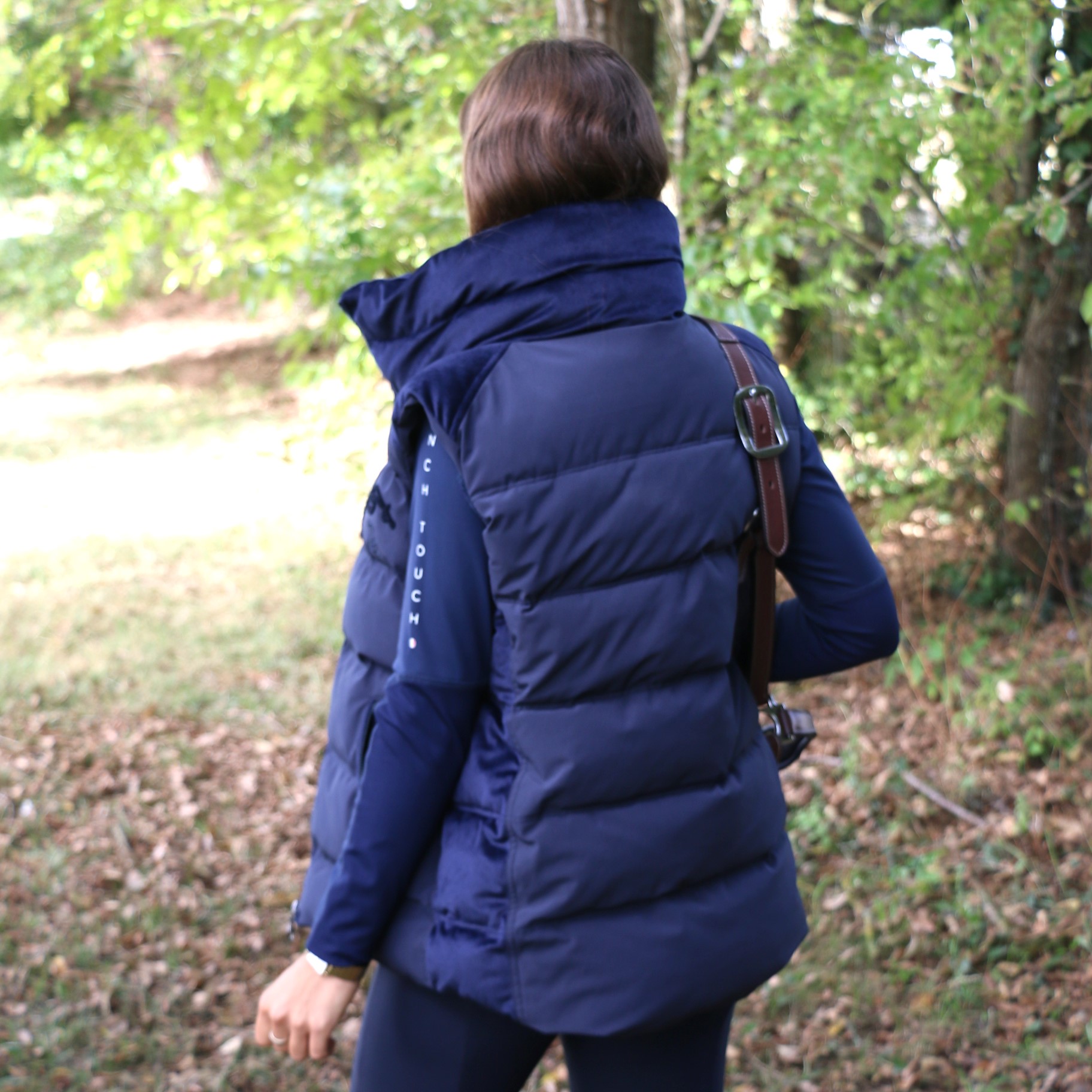 Doudoune sans manches Pénélope Sonia Bleu marine Doudoune sans manches Pénélope Sonia Bleu marine