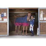 Couverture Equi-Theme Tyrex 1200 D High Neck 300g Marine / bordeaux Couverture Equi-Theme Tyrex 1200 D High Neck 300g Marine / bordeaux