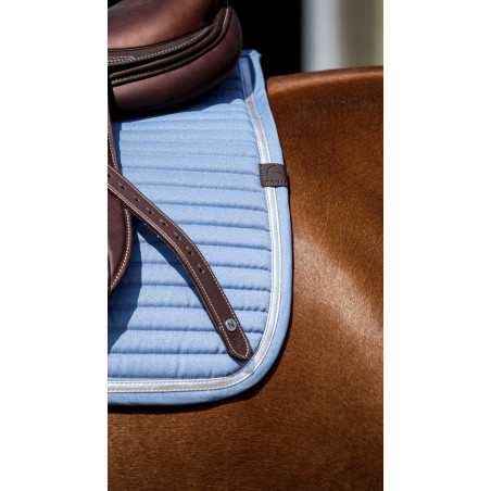 Tapis de selle Equithème Spring Turquoise