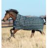 Couverture Horseware Rhino Wug Vari-Layer 450g Vert à carreaux / marine Couverture Horseware Rhino Wug Vari-Layer 450g Vert à carreaux / marine