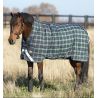 Couverture Horseware Rhino Wug Vari-Layer 450g Vert à carreaux / marine Couverture Horseware Rhino Wug Vari-Layer 450g Vert à carreaux / marine