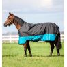 Couverture Horseware Mio 0g 600D - Noir / turquoise