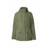 Veste technique protectrice Horze Jadine femme - Vert kaki beetle