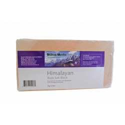 Hilton Herbs  Pierre à sel de l'Himalaya rose : Source de sel naturelle