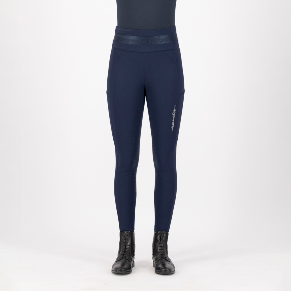 Legging D'équitation Euro-Star ESImpress Hiver Olive - FullGrip, Taille Femme, Neuf