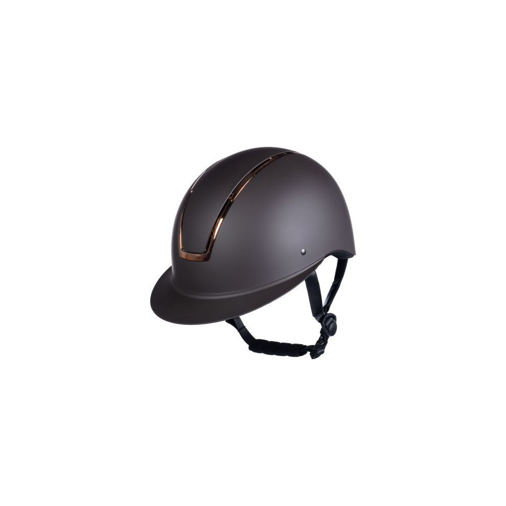 Casque D'équitation HKM Glamour Shield - Mixte, Noir Avec Détails Pailletés, Taille 56-58 Cm