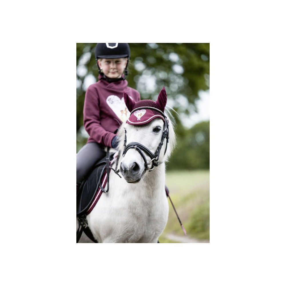 Cappuccio Antimosche Per Cavalli HKM - Cotone, Bianco, Protezione Zanzare E Insetti - Foto 10