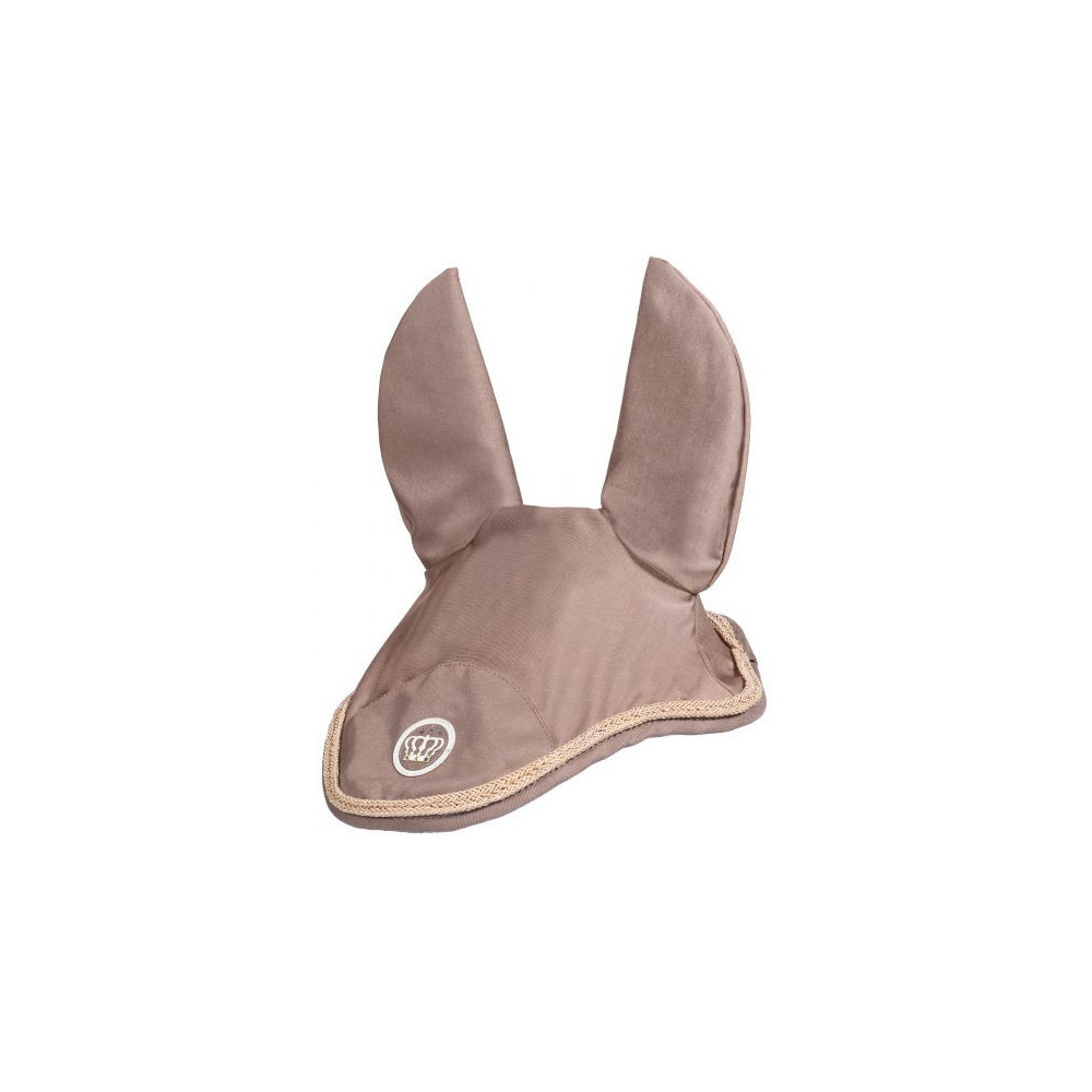 Bonnet Anti-mouches HKM Aruba Pour Cheval Et Poney – Bleu Foncé – Oreilles élastiques, Cordon Décoratif Et Logo Métal – Protection Efficace Contre Les Insectes