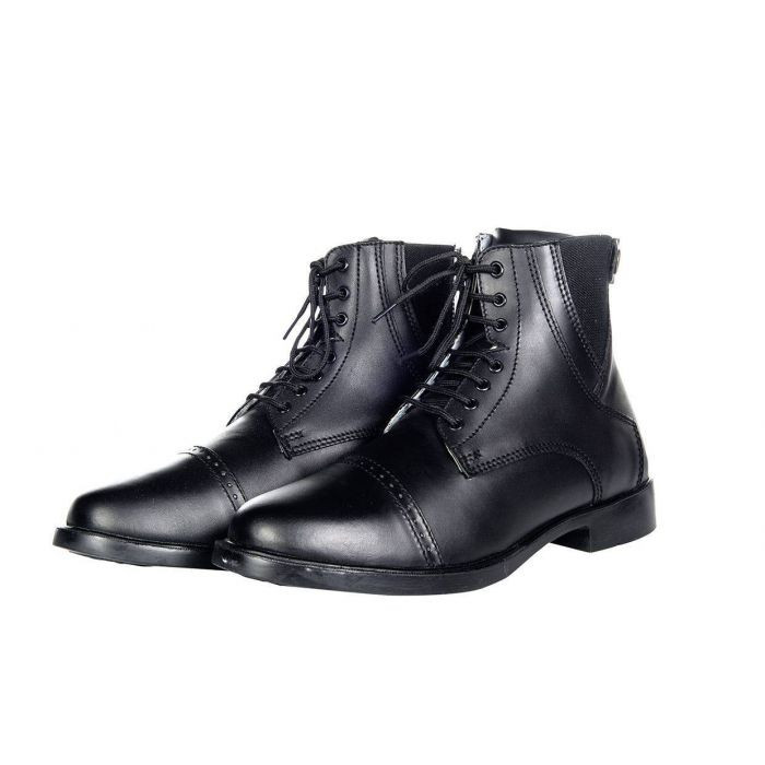 Boots London avec élastique+fermeture HKM Noir Boots London avec élastique+fermeture HKM Noir