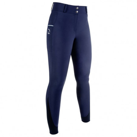 Pantalon Comfort Style fond intégral en silicone HKM Bleu foncé