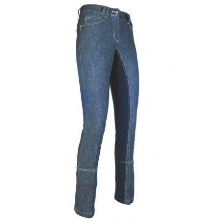 Pantalon Jodhpur Miss Blink fond intégral Alos HKM Bleu jeans / bleu foncé