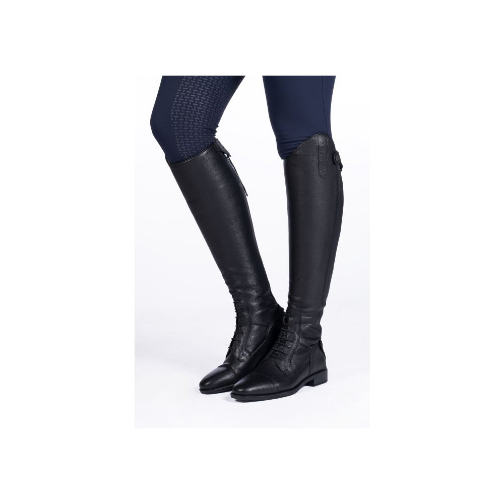 HKM Mixte Flex Country Botte D'équitation, Noir, 44 EU
