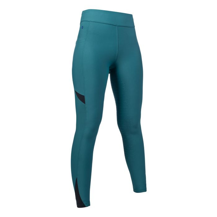 Legging Port Royal fond intégral en silicone HKM Pétrole Bleu