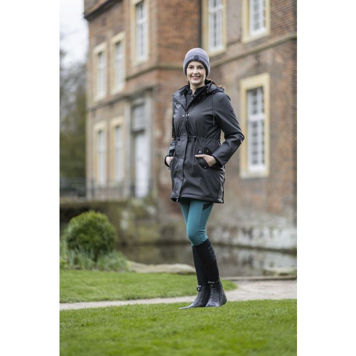 Legging Port Royal fond intégral en silicone HKM Pétrole Bleu