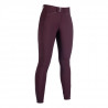 Pantalon Helene fond intégral en silicone HKM - Rouge foncé