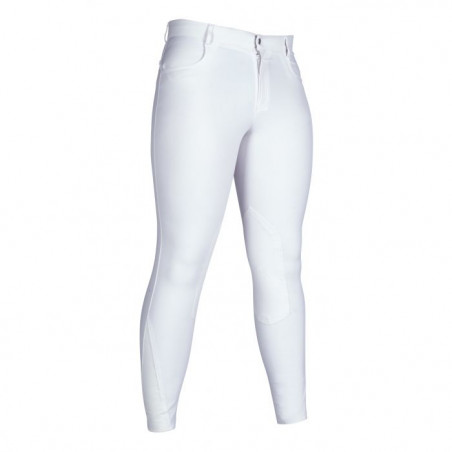Pantalon homme Sportive basanes en tissu HKM Blanc