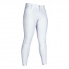 Pantalon homme Sportive basanes en tissu HKM - Blanc