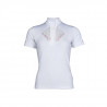 Polo de concours Kayla HKM - Blanc