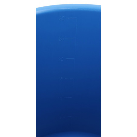 Bassine à poignées Hippotonic 30 litres Bleu