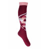 Chaussettes Barcelona HKM - Rose / lie de vin