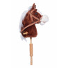 Hobby horse Bella HKM à roulettes - Marron