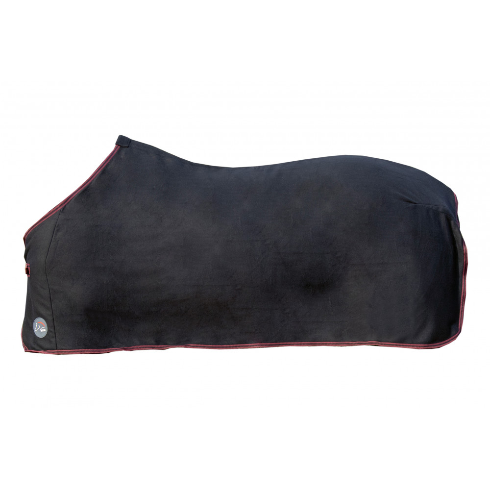 HKM Couverture Séchante Alaska Bleu Foncé - Dos 125 Cm, Polaire Respirante