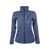 Veste softshell Sport HKM Femme et Enfant - Bleu foncé