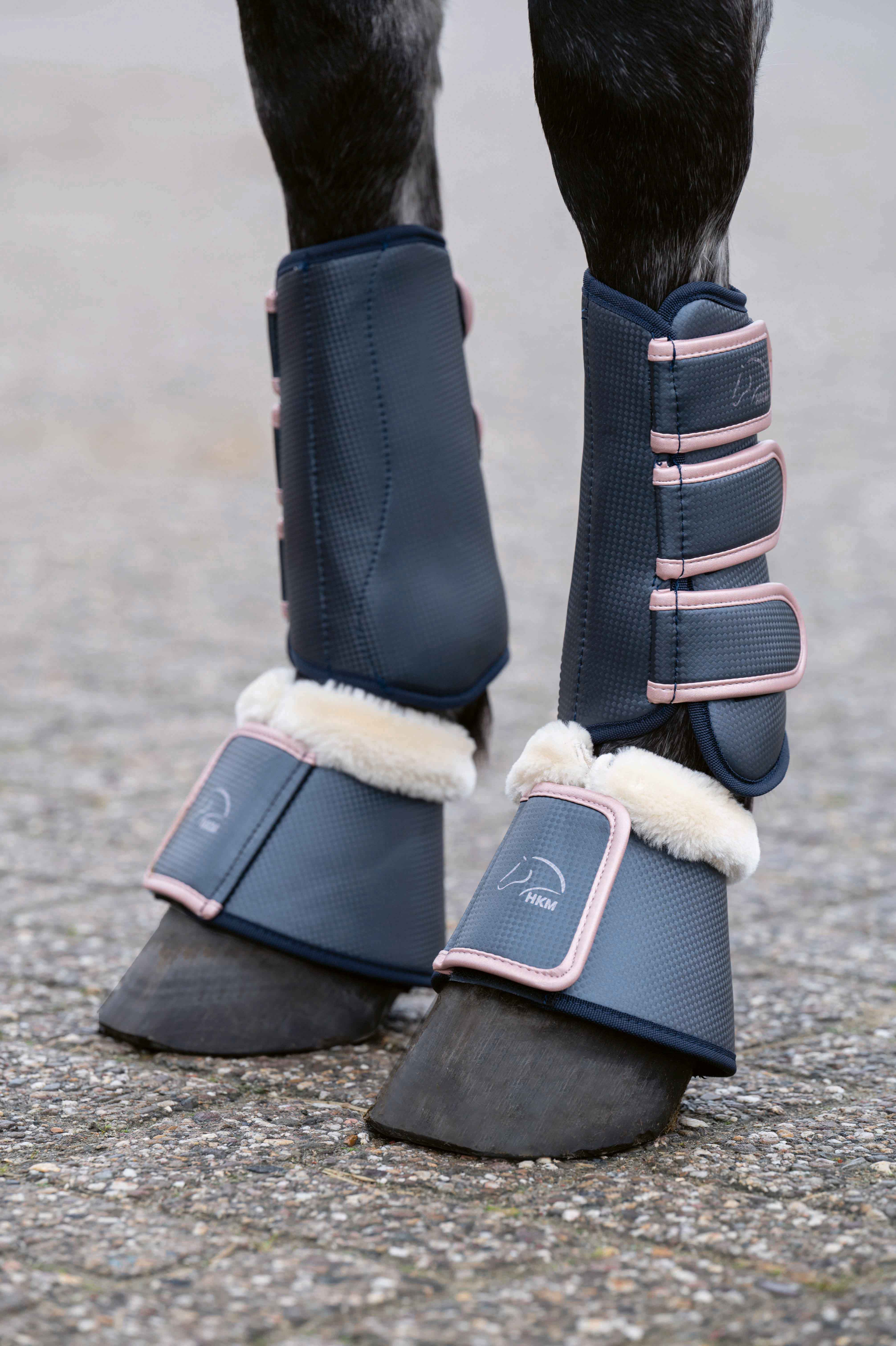 Cloches Rosegold Glamour Style HKM Bleu foncé