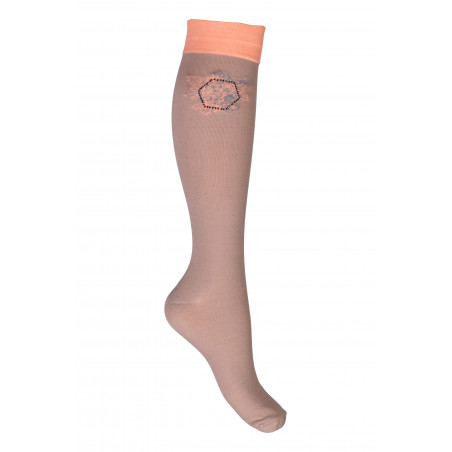 Chaussettes Savona Style HKM Taupe