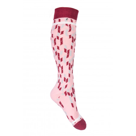 Chaussettes Mexico HKM Rose