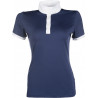 Polo de concours Style HKM - Bleu foncé