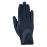 Gants Grip Mesh HKM - Bleu foncé