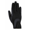 Gants Grip Mesh HKM - Noir