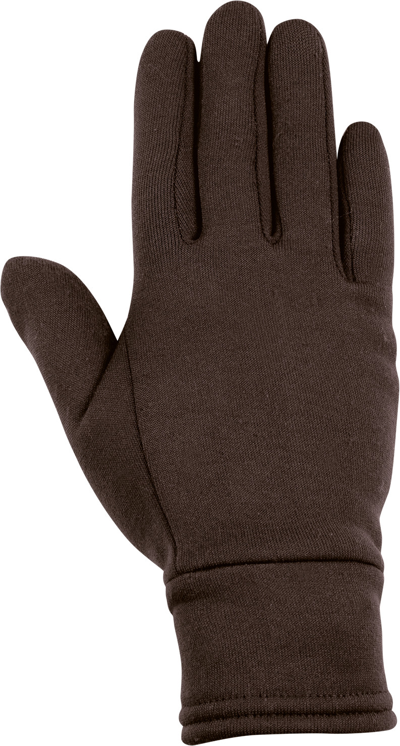 Gants Polar rembourré en polaire HKM Marron foncé