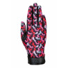 Gants enfants Emily HKM - Noir / fuchsia